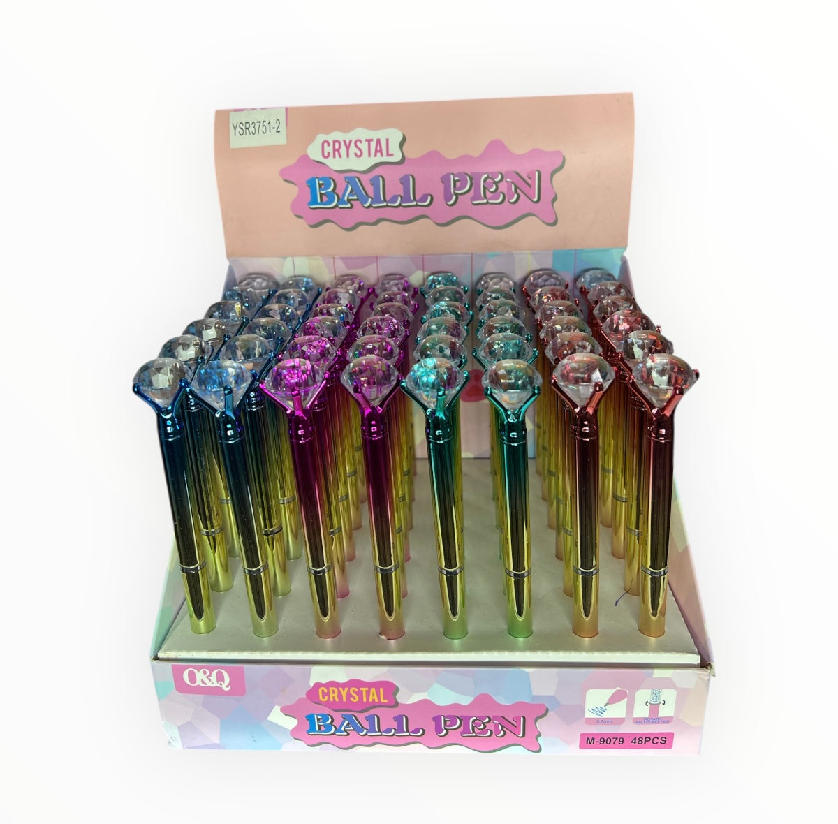 Stylo à bille Crystal Ball Pen – Élégance et éclat au bout des doigts