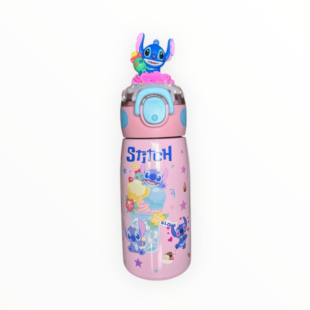 Gourde Stitch en inox 620 ml – Hydratez-vous avec style et bonne humeur !