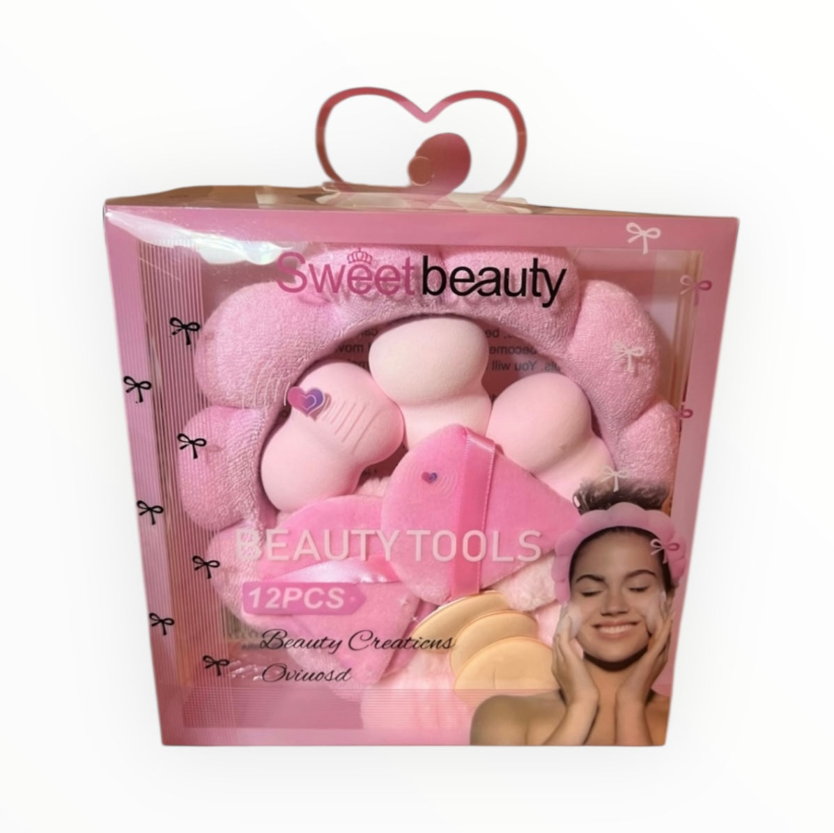 Coffret Beauty Tools 12 pièces – Sweet Beauty | Éponges, Bandeau & Accessoires de Maquillage
